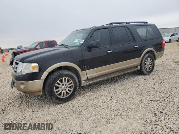 2014 Ford Expedition Max XLT z VIN 1FMJK1H54EEF32894, wystawiony jako Copart lot #45593895 z przebiegiem 223 464 mil mil oraz Szkoda całkowita • Salvage title. Historia ofert i sprzedaży dostępna na DreamBid. Obrazek 1.