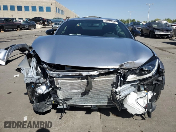 2023 Toyota GR86 with VIN JF1ZNBC1XP8754663, listed as a Copart auction lot 74255034 with 11,355 mi miles and Salvage Title. Bid and sale history available at carsss.com. Image 5.