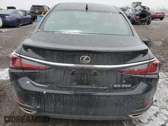 2023 Lexus ES 350 with VIN 58ADZ1B14PU159632, listed as a Copart auction lot 46069725 with Not Provided miles and Salvage Title. Bid and sale history available at DreamBid. Image 6.