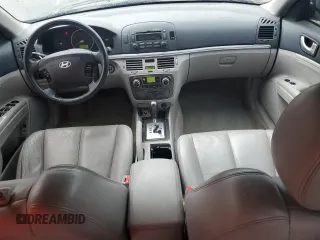 2006 Hyundai Sonata GLS with VIN 5NPEU46F56H016834, listed as a Copart auction lot 51852405 with 154,281 mi miles and Salvage Title. Bid and sale history available at DreamBid. Image 8.