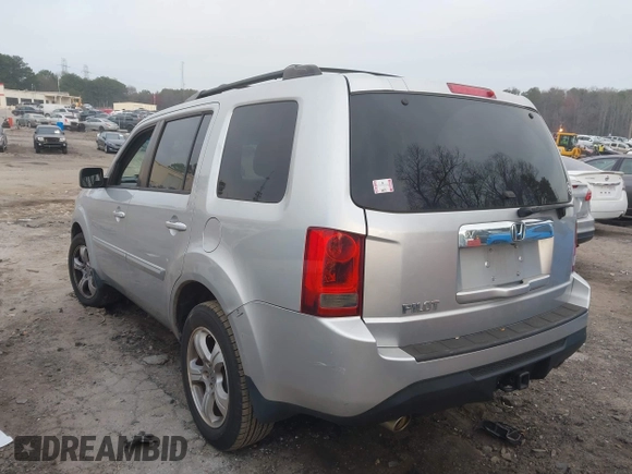 2012 Honda Pilot EX-L with VIN 5FNYF3H5XCB041485, listed as a IAAI auction lot 41796722 with 162,091 mi miles. Bid and sale history available at carsss.com. Image 3.
