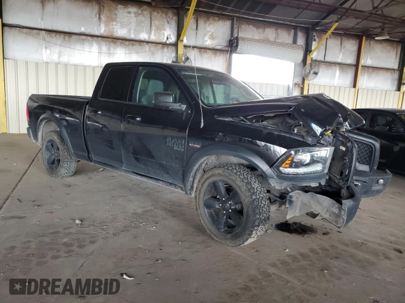 2019 Ram 1500 Classic Warlock with VIN 1C6RR6GT7KS734326, listed as a Copart auction lot 68149764 with 0 mi miles and Salvage Title. Bid and sale history available at carsss.com. Image 4.