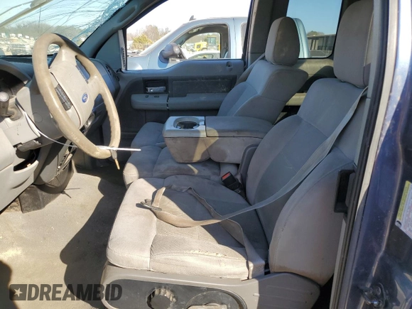 2005 Ford F-150 XLT with VIN 1FTPX14545KD24649, listed as a Copart auction lot 46359215 with 0 mi miles and Salvage Title. Bid and sale history available at carsss.com. Image 7.