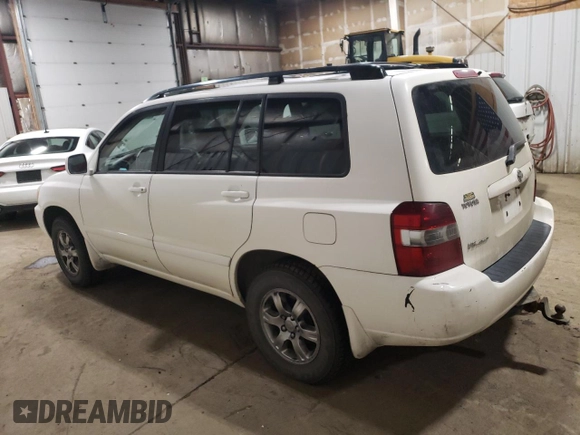 2005 Toyota Highlander with VIN JTEEP21A250073944, listed as a Copart auction lot 72427694 with 229,062 mi miles and Clean Title. Bid and sale history available at DreamBid. Image 2.