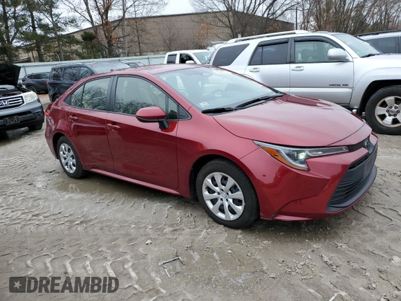 2023 Toyota Corolla LE with VIN JTDB4MEE2PJ001499, listed as a Copart auction lot 85908754 with 30,743 mi miles and Non Repairable. Bid and sale history available at carsss.com. Image 4.