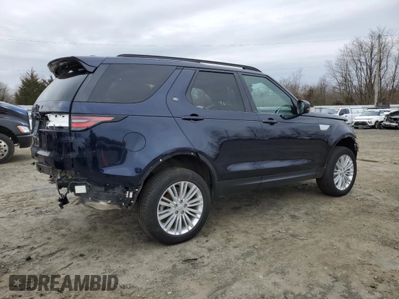2020 Land Rover Discovery HSE with VIN SALRR2RV7L2433520, listed as a Copart auction lot 37426074 with 52,622 mi miles. Bid and sale history available at carsss.com. Image 3.