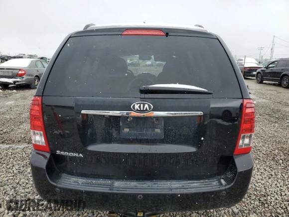2014 Kia Sedona LX with VIN KNDMG4C75E6548528, listed as a Copart auction lot 49537025 with 187,879 mi miles and Clean Title. Bid and sale history available at carsss.com. Image 6.
