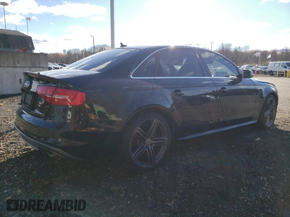 2013 Audi S4 Premium Plus with VIN WAUBGAFL1DA178511, listed as a Copart auction lot 80038854 with 167,860 mi miles and Salvage Title. Bid and sale history available at DreamBid. Image 3.