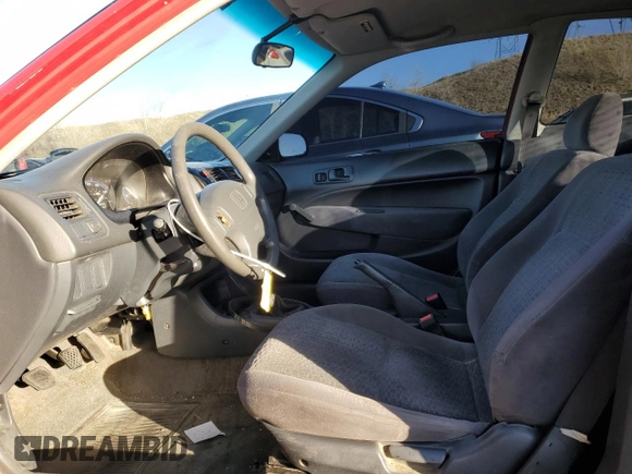 2000 Honda Civic DX with VIN 2HGEJ6348YH102076, listed as a Copart auction lot 47065905 with 198,093 mi miles and Salvage Title. Bid and sale history available at carsss.com. Image 7.