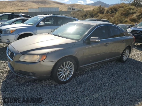 2008 Volvo S80 3.2L with VIN YV1AS982681079215, listed as a Copart auction lot 74850144 with 143,944 mi miles and Salvage Title. Bid and sale history available at carsss.com. Image 1.