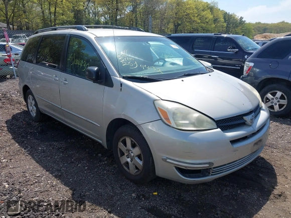 2005 Toyota Sienna CE z VIN 5TDZA23C25S342527, wystawiony jako IAAI lot #42176396 z przebiegiem Nie podano mil oraz . Historia ofert i sprzedaży dostępna na DreamBid. Obrazek 1.