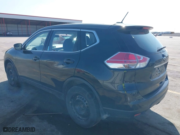 2016 Nissan Rogue S with VIN JN8AT2MV5GW143468, listed as a IAAI auction lot 41931113 with 132,497 mi miles. Bid and sale history available at carsss.com. Image 3.