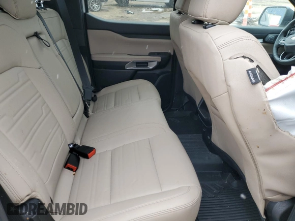 2024 Ford Ranger Lariat with VIN 1FTER4KH6RLE01036, listed as a Copart auction lot 48386655 with 2,001 mi miles and Salvage title. Bid and sale history available at DreamBid. Image 10.