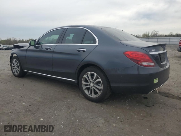 2016 Mercedes-Benz C 300 Luxury with VIN 55SWF4KB3GU099132, listed as a Copart auction lot 51947025 with 95,419 mi miles and Salvage Title. Bid and sale history available at carsss.com. Image 2.