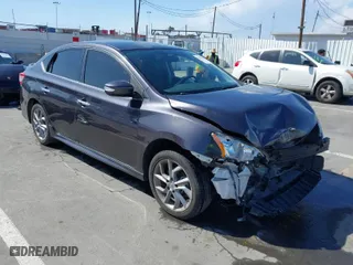 2015 Nissan Sentra S with VIN 3N1AB7AP1FY229002, listed as a IAAI auction lot 41816184 with NaN miles. Bid and sale history available at carsss.com. Image 1.