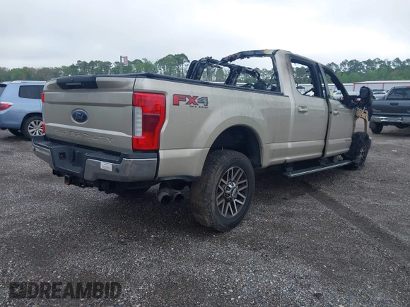 2017 Ford F-250 Lariat with VIN 1FT7W2BT3HEC73805, listed as a IAAI auction lot 41933979 with Not provided miles and . Bid and sale history available at DreamBid. Image 4.