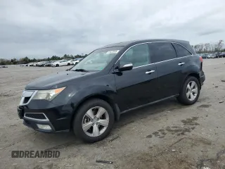 2010 Acura MDX with VIN 2HNYD2H27AH504075, listed as a Copart auction lot 51822935 with 174,471 mi miles and Salvage Title. Bid and sale history available at carsss.com. Image 1.