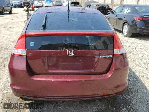 2011 Honda Insight EX with VIN JHMZE2H75BS011216, listed as a Copart auction lot 60434195 with 108,288 mi miles and Salvage title. Bid and sale history available at DreamBid. Image 6.