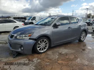 2013 Lexus CT 200h with VIN JTHKD5BH6D2169493, listed as a Copart auction lot 45227585 with 164,338 mi miles and Salvage title. Bid and sale history available at DreamBid. Image 1.