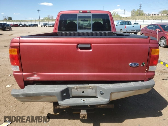 1999 Ford Ranger XL with VIN 1FTYR14V2XPC01324, listed as a Copart auction lot 52988155 with 174,461 mi miles and Clean Title. Bid and sale history available at carsss.com. Image 6.