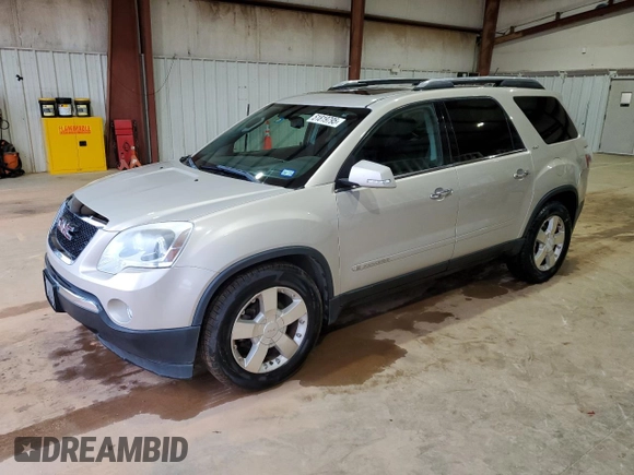 2008 GMC Acadia SLT2 with VIN 1GKEV33748J258923, listed as a Copart auction lot 51819795 with 150,449 mi miles and Clean Title. Bid and sale history available at DreamBid. Image 1.
