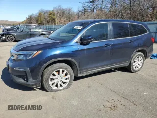 2019 Honda Pilot LX with VIN 5FNYF5H1XKB026833, listed as a Copart auction lot 47448165 with 92,370 mi miles and Clean Title. Bid and sale history available at carsss.com. Image 1.
