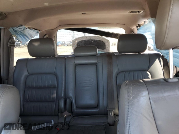 2004 Lexus LX 470 with VIN JTJHT00W043536558, listed as a Copart auction lot 48498305 with Not Provided miles and Salvage Title. Bid and sale history available at DreamBid. Image 10.