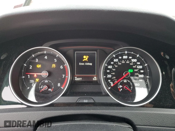 2020 Volkswagen Golf GTI S with VIN 3VW6T7AU0LM006388, listed as a Copart auction lot 41714844 with 42,077 mi miles. Bid and sale history available at carsss.com. Image 9.