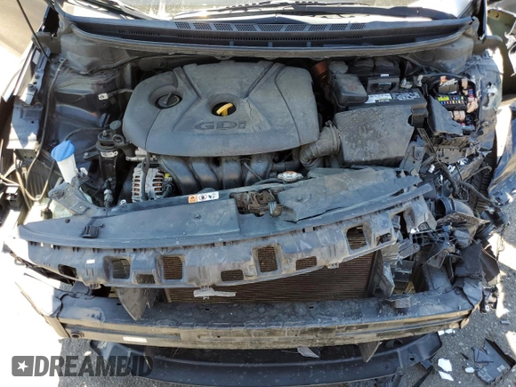 2017 Kia Forte LX with VIN KNAFK5A81H5698815, listed as a Copart auction lot 70346154 with 96,945 mi miles and Salvage Title. Bid and sale history available at carsss.com. Image 12.