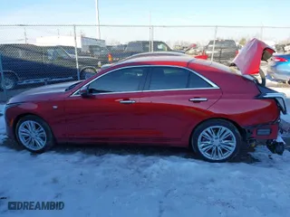 2024 Cadillac CT4 Premium Luxury with VIN 1G6DF5RK9R0111907, listed as a IAAI auction lot 41374080 with 6,384 mi miles. Bid and sale history available at carsss.com. Image 15.