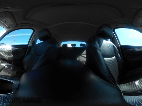 2014 Infiniti Q50 Hybrid Sport with VIN JN1AV7AR8EM700220, listed as a IAAI auction lot 41755814 with 133,154 mi miles. Bid and sale history available at carsss.com. Image 18.