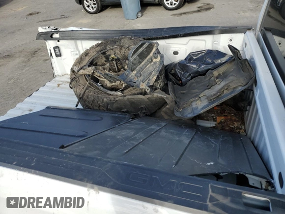 2021 GMC Sierra 1500 with VIN 1GTV9CET2MZ426001, listed as a Copart auction lot 80933594 with 109,076 mi miles and Salvage Title. Bid and sale history available at DreamBid. Image 12.