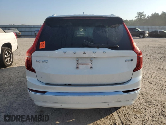 2024 Volvo XC90 Core Bright Theme with VIN YV4L12PK7R1183818, listed as a Copart auction lot 67157064 with 4,196 mi miles and Salvage Title. Bid and sale history available at carsss.com. Image 6.