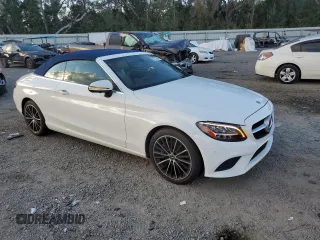 2019 Mercedes-Benz C 300 with VIN WDDWK8EB8KF791235, listed as a Copart auction lot 85212844 with Not provided miles and Salvage title. Bid and sale history available at DreamBid. Image 4.