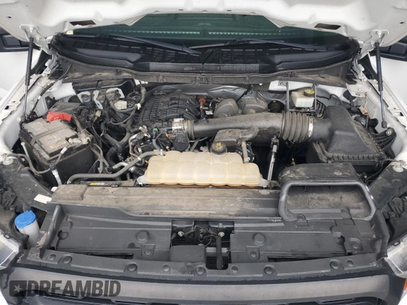 2022 Ford F-150 XL with VIN 1FTMF1CB2NKD00413, listed as a Copart auction lot 47344315 with 98,289 mi miles and Salvage Title. Bid and sale history available at carsss.com. Image 12.