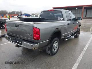 2007 Dodge Ram 2500 SLT with VIN 1D7KS28D77J589595, listed as a IAAI auction lot 41184592 with 166,490 mi miles. Bid and sale history available at carsss.com. Image 4.