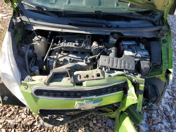 2014 Chevrolet Spark LS with VIN KL8CB6S91EC512791, listed as a Copart auction lot 43037515 with 89,573 mi miles and Clean Title. Bid and sale history available at carsss.com. Image 11.