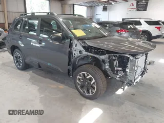 2025 Subaru Forester with VIN JF2SLDAC3SH489449, listed as a IAAI auction lot 42607170 with 975 mi miles and . Bid and sale history available at DreamBid. Image 1.
