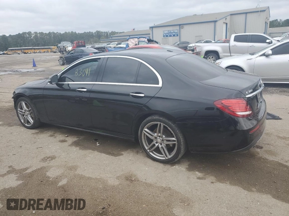 2017 Mercedes-Benz E-Class E 300 Luxury with VIN WDDZF4KB9HA077375, listed as a Copart auction lot 66361392 with 83,091 mi miles. Bid and sale history available at carsss.com. Image 2.