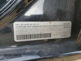 2010 Audi A4 2.0T Premium with VIN WAUBFAFL6AN067797, listed as a Copart auction lot 72987914 with 228,645 mi miles and Clean Title. Bid and sale history available at carsss.com. Image 12.