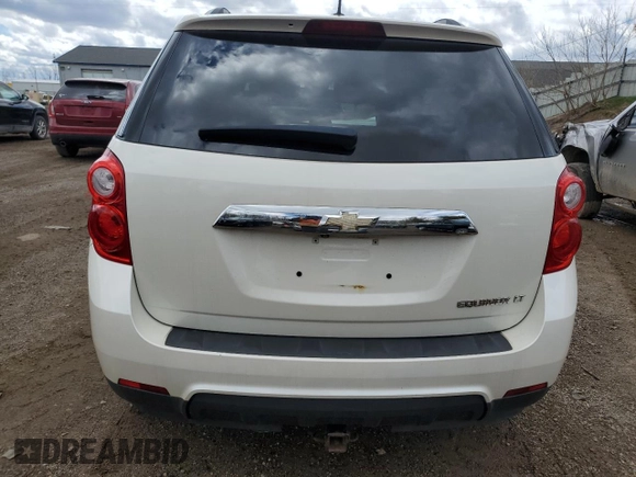 2015 Chevrolet Equinox LT with VIN 1GNALBEK4FZ123863, listed as a Copart auction lot 53713315 with 116,028 mi miles and Clean Title. Bid and sale history available at carsss.com. Image 6.