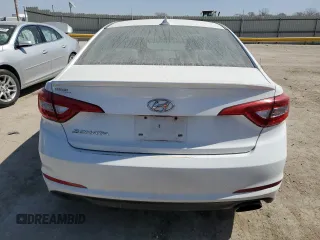 2016 Hyundai Sonata SE with VIN 5NPE24AF7GH331469, listed as a Copart auction lot 49124285 with 136,221 mi miles and Salvage Title. Bid and sale history available at DreamBid. Image 6.