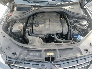 2015 Mercedes-Benz M 350 with VIN 4JGDA5JB1FA549118, listed as a Copart auction lot 56666645 with 138,844 mi miles and Salvage title. Bid and sale history available at DreamBid. Image 12.