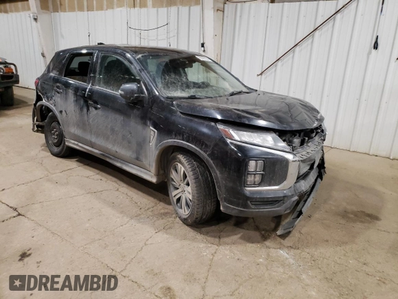 2020 Mitsubishi Outlander Sport ES 2.0 with VIN JA4AR3AU0LU021290, listed as a Copart auction lot 75065194 with 0 mi miles and Salvage Title. Bid and sale history available at carsss.com. Image 4.