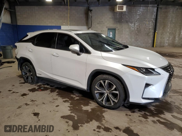 2017 Lexus RX with VIN 2T2BGMCA8HC014208, listed as a Copart auction lot 80874914 with 96,998 mi miles and Salvage Title. Bid and sale history available at carsss.com. Image 4.