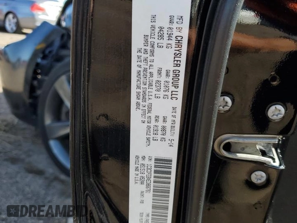 2014 Dodge Dart GT with VIN 1C3CDFEBXED866761, listed as a Copart auction lot 76047754 with 113,311 mi miles and Salvage title. Bid and sale history available at DreamBid. Image 14.