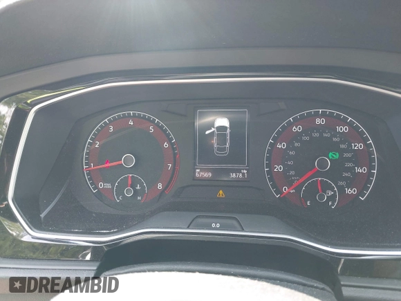 2019 Volkswagen Jetta S with VIN 3VW6T7BU7KM230058, listed as a IAAI auction lot 42721264 with 67,569 mi miles and . Bid and sale history available at DreamBid. Image 7.
