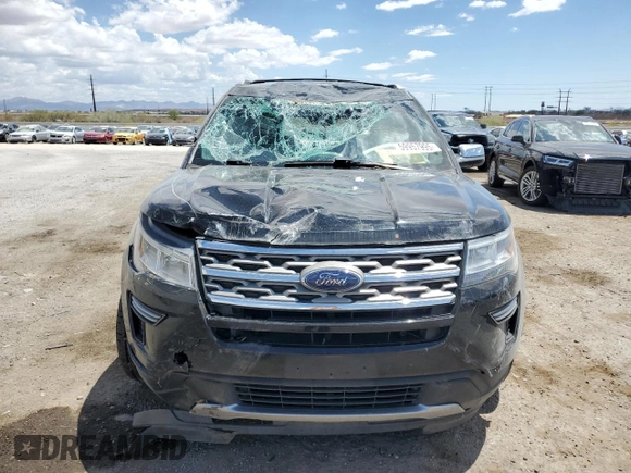 2018 Ford Explorer XLT z VIN 1FM5K8DH6JGA34740, wystawiony jako Copart lot #59957995 z przebiegiem 71 993 mil mil oraz Szkoda całkowita • Salvage title. Historia ofert i sprzedaży dostępna na DreamBid. Obrazek 5.