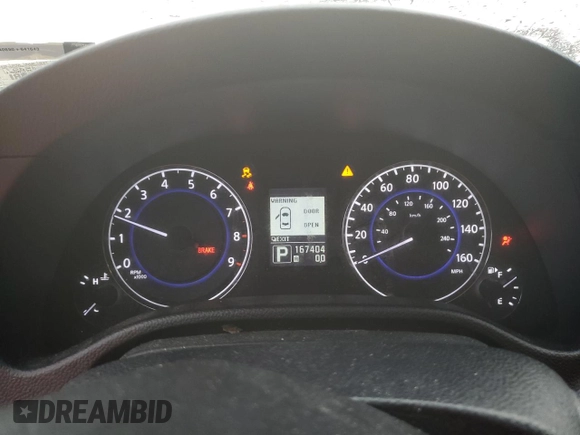 2011 Infiniti G25 x z VIN JN1DV6AR1BM650229, wystawiony jako Copart lot #47320395 z przebiegiem 167 404 mil mil oraz Szkoda całkowita • Salvage title. Historia ofert i sprzedaży dostępna na DreamBid. Obrazek 9.