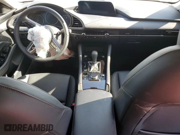 2025 Mazda 3 S Preferred with VIN JM1BPACM9S1764810, listed as a Copart auction lot 55268805 with Not provided miles and Salvage title. Bid and sale history available at DreamBid. Image 8.